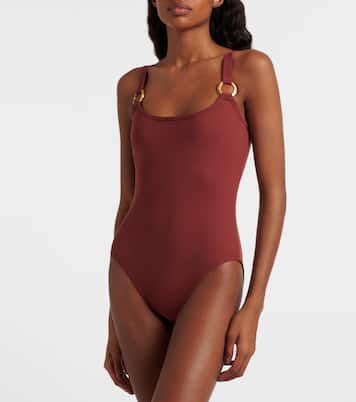 Luca ring-detail swimsuit | Karla Colletto