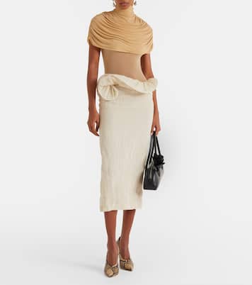 Asymmetric midi skirt | Magda Butrym