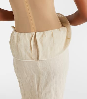 Asymmetric midi skirt | Magda Butrym