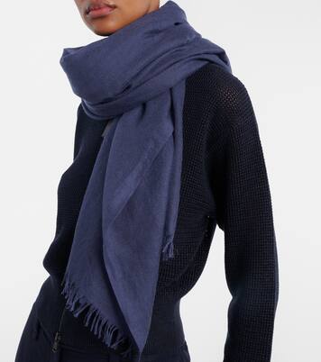 Cashmere and silk scarf | Brunello Cucinelli