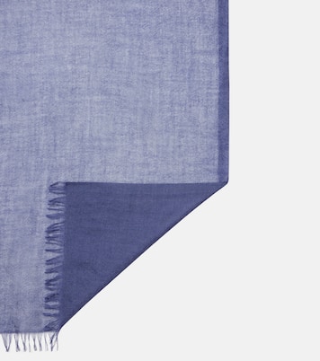 Cashmere and silk scarf | Brunello Cucinelli