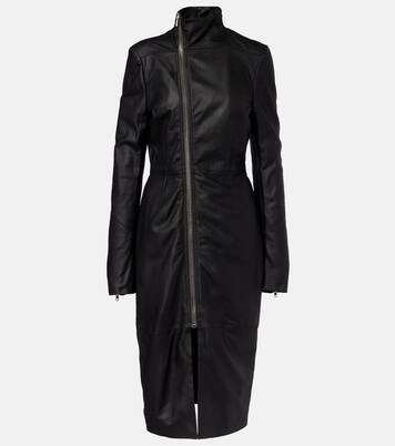 Gary leather coat | Rick Owens