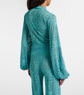 Tabitha lace crop top | Alexandra Miro