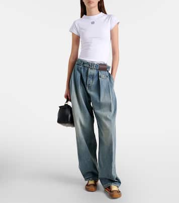 Anagram cotton-blend T-shirt | Loewe