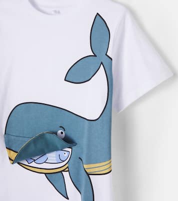 Printed cotton jersey T-shirt | Stella McCartney Kids