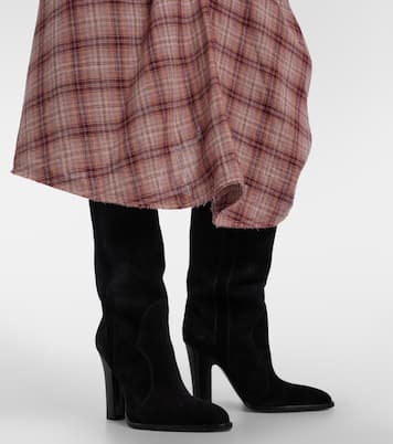 Stiefel Lavinia aus Veloursleder | Paris Texas