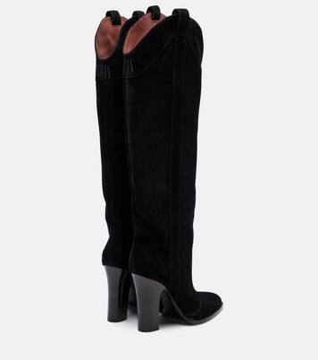 Stiefel Lavinia aus Veloursleder | Paris Texas