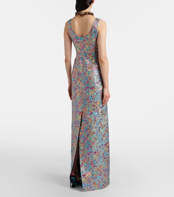 Maxikleid aus Brokat | Dries Van Noten
