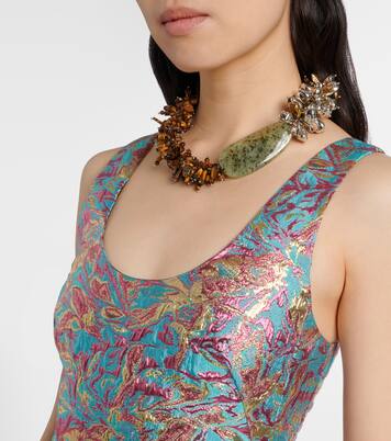 Maxikleid aus Brokat | Dries Van Noten