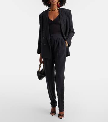 Top aus Seidensatin | Saint Laurent