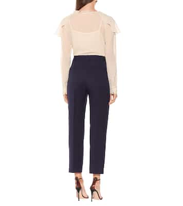 Mid-rise carrot pants | See By Chloé