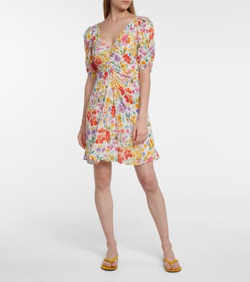 Melinda floral minidress | Velvet