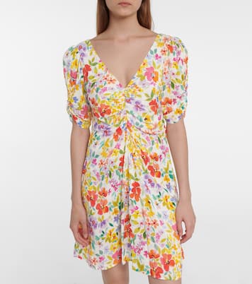 Melinda floral minidress | Velvet