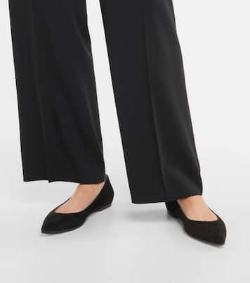 Ballerinas Gianvito aus Veloursleder | Gianvito Rossi