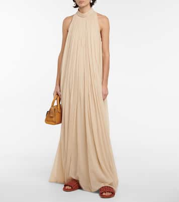 Kacey leather slides | Chloé