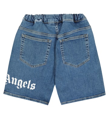 Bedruckte Jeansshorts | Palm Angels Kids