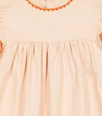 Abito Angie in cotone con ricamo | Bonpoint