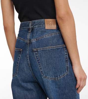 Jean tapered à taille haute | Toteme