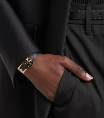 Bracelet en cuir Saffiano | Prada
