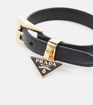 Bracelet en cuir Saffiano | Prada
