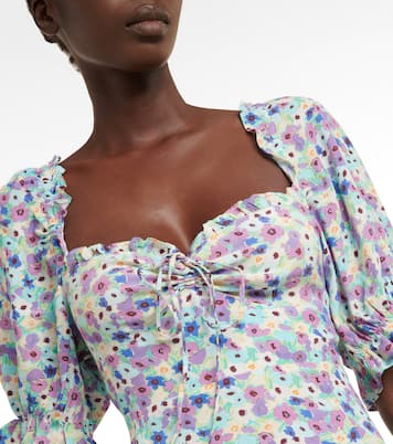 Montenegro floral midi dress | Rixo