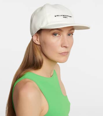 Gorra de béisbol bordada con logo | Stella McCartney