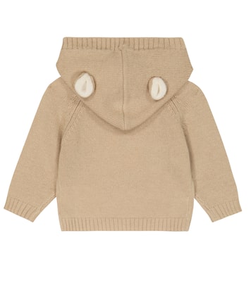Baby - Felpa con cappuccio e orsetto | Il Gufo