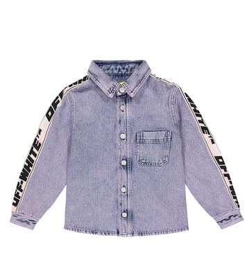Camicia di jeans con logo | Off-White Kids