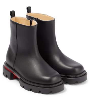 Stiefel Minibootamoi aus Leder | Christian Louboutin Kids