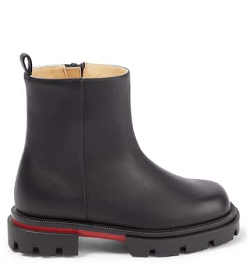 Stiefel Minibootamoi aus Leder | Christian Louboutin Kids