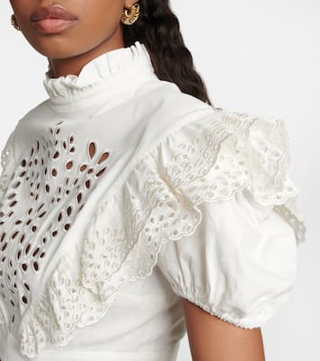 Cropped-Top Ometto aus Baumwolle | Sportmax