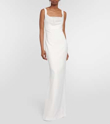 Embellished crêpe gown | Roland Mouret