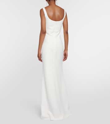 Embellished crêpe gown | Roland Mouret