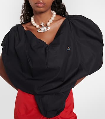 Top cropped Heart in cotone | Vivienne Westwood