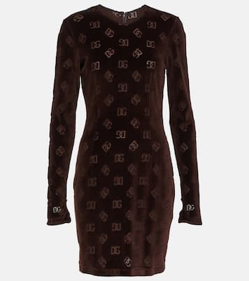 Minikleid aus Chenille | Dolce&Gabbana