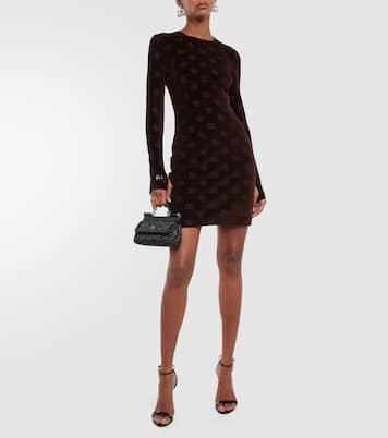 Minikleid aus Chenille | Dolce&Gabbana