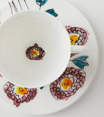 x Marni Anemone Milk set of 2 coffee cups and saucers | Serax