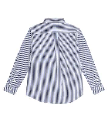 Camicia in popeline di cotone a righe | Polo Ralph Lauren Kids