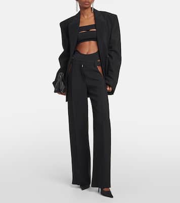 Body Circle con scollo bardot e cut-out | Mugler