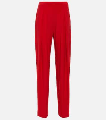 Pantaloni tapered a vita bassa | Norma Kamali