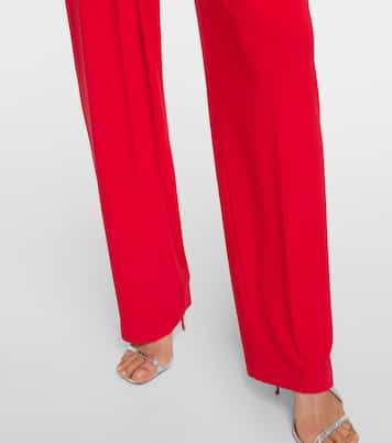 Pantaloni tapered a vita bassa | Norma Kamali