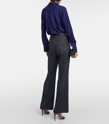 Pantaloni regular in flanella a righe | Vince
