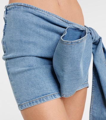 Mini-jupe en jean | Blumarine