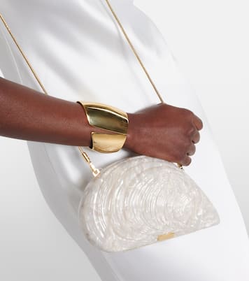 Bridal Bridget Pearl shell clutch | Simkhai