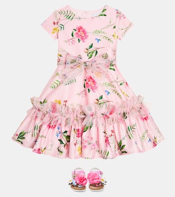 Kleid aus Baumwolle | Monnalisa