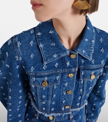 Chaqueta cropped de denim | Nina Ricci