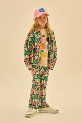 Pantalon Flower en coton mélangé | Jellymallow
