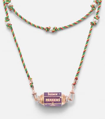 Collier Prayers Box en or 18 ct et diamants | Marie Lichtenberg
