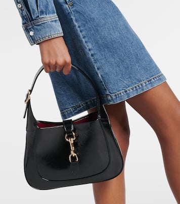 Gucci Jackie Small patent leather shoulder bag | Gucci