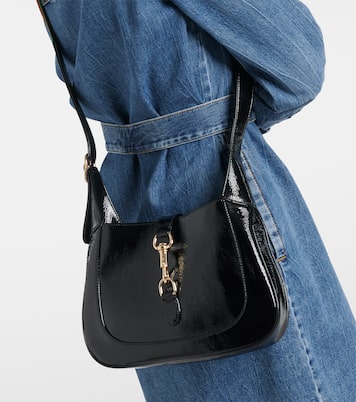 Gucci Jackie Small patent leather shoulder bag | Gucci